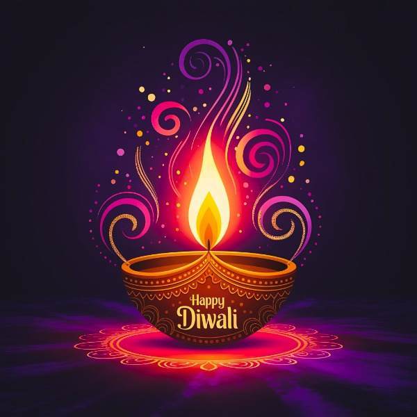 Diwali Instagram Post — Free Download | Udhsri Technologies
